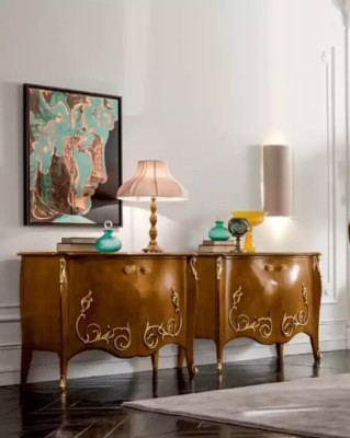 Sideboard Kokskapene Komode Skapji Mēbeles Itāliešu iekārta.