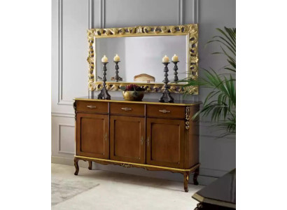 Sideboard koka Itālijas stila mēbeles luksusa komodas klasiskais jaunums