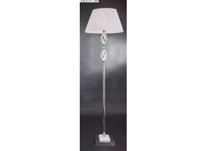 Kristāla stāvlampa stenda lampa stenda luksusa gaismas lukturis lampa balta