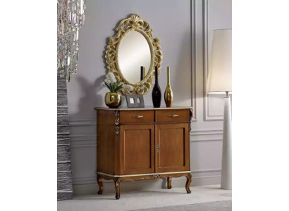 Sideboard Itāļu stila mēbeles koka komoda skapis dizainera jauns