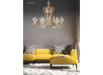 Luksusa kristāla kronšleiers kabata lampa kronšleiers griestu lampa