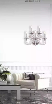 Luksusa dizaina sienas lampa Klasiska sienas gaisma Sienas lampa