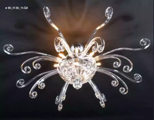Apgaismojums Kronleuchter Luxus Kristāla Lamp Luxusas Gaisma uz griestiem
