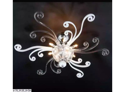 Luksusa griestu lampa Bala kronšteins griestu lampa kādreiz Kristāla lampa