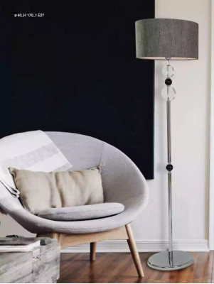 Grīdas lampa pelēkas grīdu lampas lasīšanai stāvošās lampas lampa stils moderns