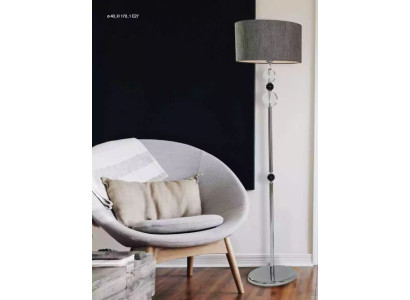 Grīdas lampa pelēkas grīdu lampas lasīšanai stāvošās lampas lampa stils moderns