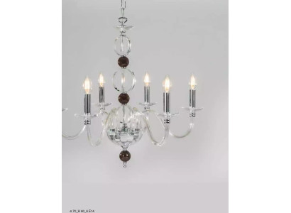 Eleganta griestu lampa klasiskais lielgabals kristāla lielgabals jauns