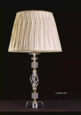 Luksusa lampas galda lampa eleganta Beža galds Kristāls jauns
