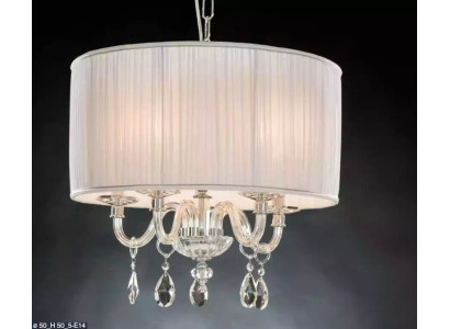 Karūzs kristāla kronšleiers griestu lampa svītras lampa.