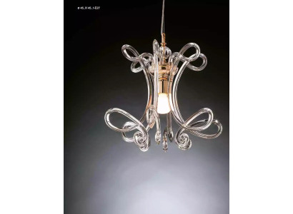 Luksusa griestu lampa gliemežvāks griestu lampa lyustra kristāla lampa