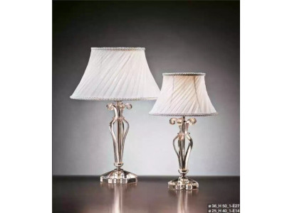 Klasiskā baltā galda lampa kroņu dizains kristāla grīdas lampa jauna