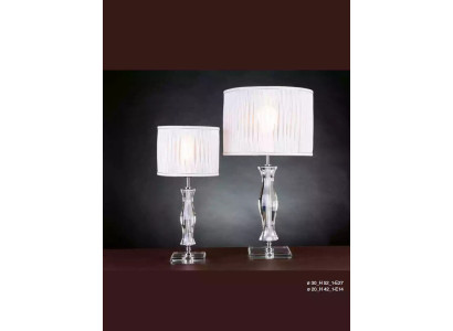 Kristāls lukturis Lamp Tāfele Balts Stāvs Nakts stāvkrasts Jauns Rakstāmgalds