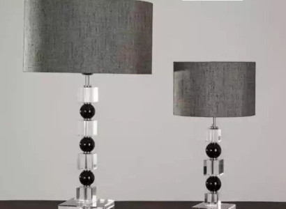 Art déco stila galda lampa Lampas Lustra Kristāla galda lampas