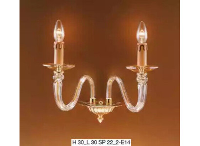Sienas lampa Gaismas kronu luste Sienas lampa Lusters Sienas lampa Kristāllampa