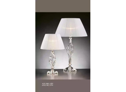 Galds lampa Antīka stila galds lampa Kristāla lampa balta Galds lampa Jauna