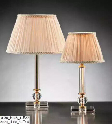 Galds lukturis Antik stils Galds lampa Kristāla lampa Lampas Grīdas lampa