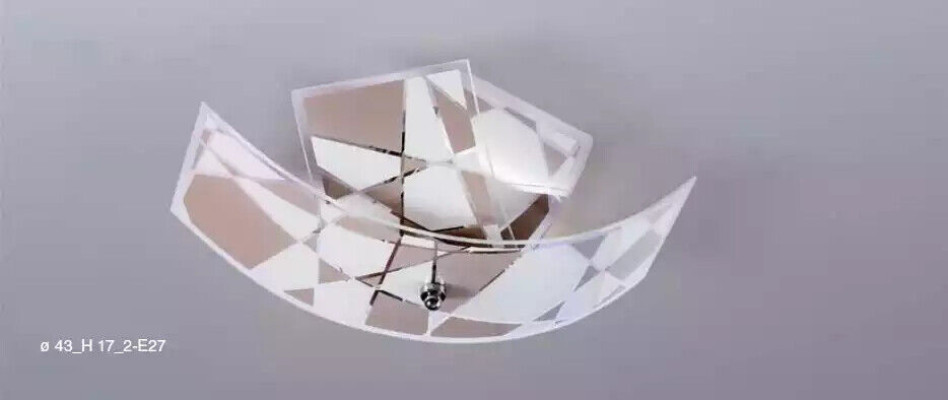 Luksusa kristāla lustra Kronleuchter 2x lampas Moderns balts lampa jauns