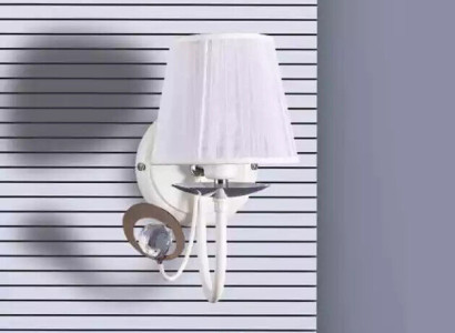 Baltā sienu lukturis dizainera luksusa lampa klasiskajā stilā