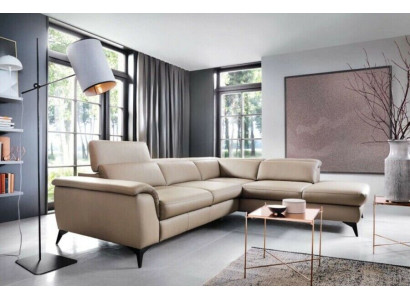 Stūra dīvāns Dīvāns Dīvānkreils Polstermēbeles Ādas mājaps/dzīvojamā telpa Sofas Stūris