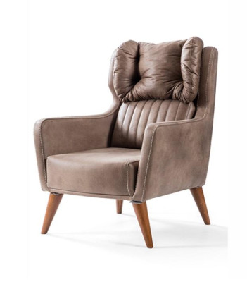 Country house style armchair armchair relax TV one-seater sofa couch