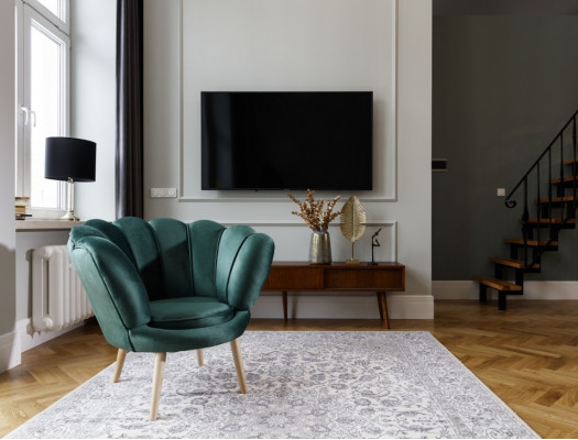 Krēsls Kluba Izlaidums Krēsla Pamatne Sofa 1 Vibro Attāluma Zaļa