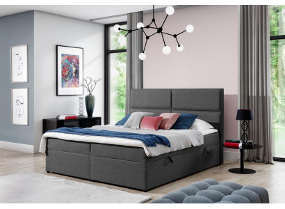 Dizainera gulta Chesterfield tekstila viesnīcas divguļamie luksusa guļamistabas 180x200.