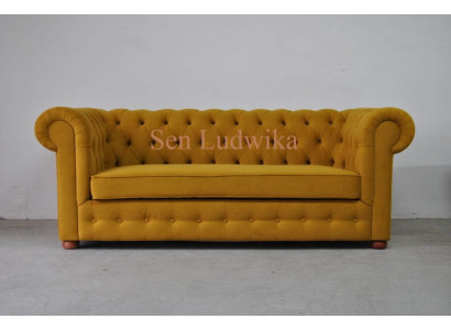Chesterfield trīsvietīgs dīvāns, samta dīvāns, spilvenu guļamdīvāns, dīvāns ar gultas funkciju, jauns