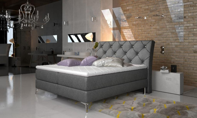 Gulta Tekstils Apgādniecība Dubults Dizains Baroks Moderns Stils Chesterfield Gultas Viesnīca