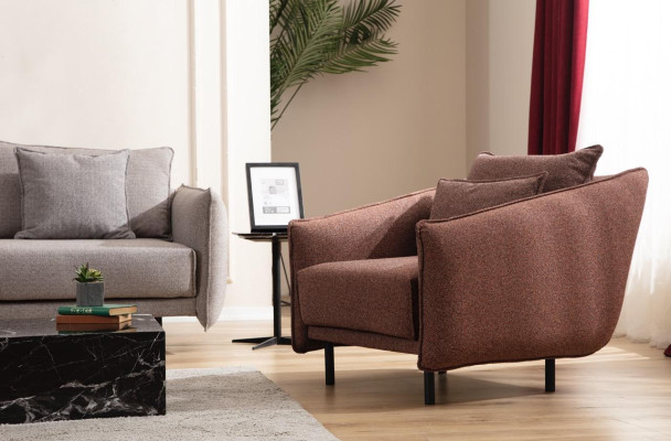 Trīsvietīgais dīvāns Sofa mēbeles iekārtojums Dīvāns Dīvāni Polster pelēcīgs Jauns