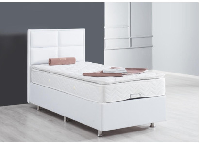 Boxspring gultas vienvietīgas mēbeles gultas 120x200 cm ar matraci divvietīga