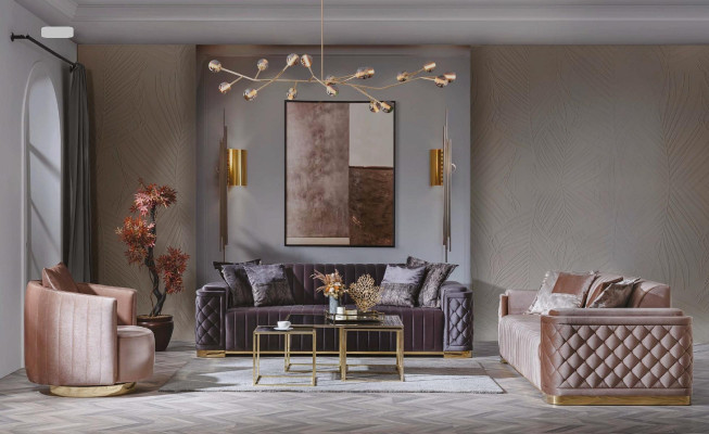 Luksusa dīvāns xxl dīvāns liels Dīvāni 246cm Samts dizains Mēbeles Dīvāni Audums