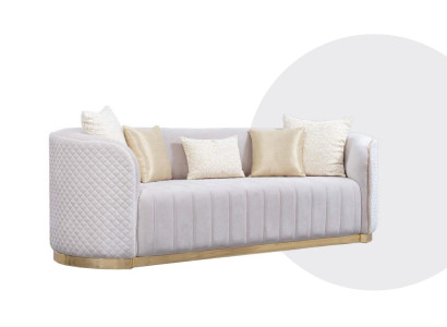 Ovāla gulta Divvietīga gulta Mēbeles Sofa Iekārtojums Dzīvojamā istaba Sofas