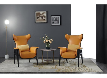 Izstrādājumu krēsls 1-vietīgs 70 x 90 cm dzīvojamā istaba Viesuvieta dīvāns Lung un Klubs