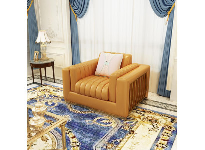 Krēsla dizains Dīvāns Sofa Relaksēšanās Āda Lounge Luksusa televīzija Kluba sēdeklis Polster.