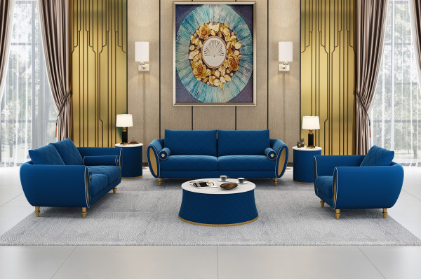 Sofas komplekts 3 2 1 sēdētājs Dizaina sofa Pārklāta dīvāna Moderns komplekts