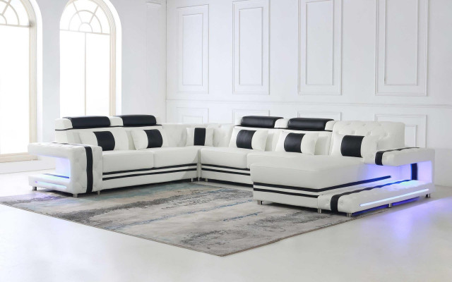 Ecksofa Sofa U Form Couch Polster Designer Leder Big Ledersofa Wohnlandschaft Stūra dīvāns Dīvāns U formas Dīvāns Polster Dizainera Ādas Lielais Ādas dīvāns Dzīvojamā zona