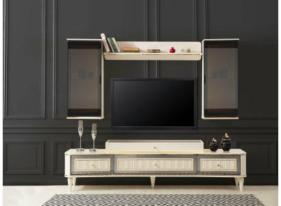 televizora statīvs Sideboard Komoda skapis Dzīvojamā istaba koka Sideboards zemais galds