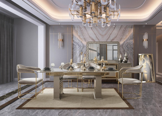 Pilnīgs komplektējošs ēdamistabas komplekts 4 krēsli ēdamistabas komplekts ēdienkarte grupa koka galds galdi 5 gab. jauns