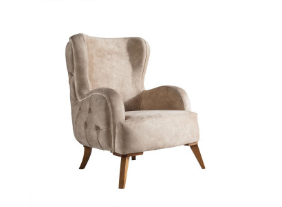 Tekstils Mīkstais krēsls Dīvāns Sofa Sēdeklis Luksuss Krāsains Atpūta Bežs Chesterfield Jauns