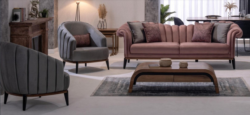 Sofas komplekts ar 311 sēdvietām, dizaina sofa, mīkstās mēbeles dīvāns, moderns komplekts.