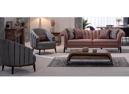 Sofas komplekts ar 311 sēdvietām, dizaina sofa, mīkstās mēbeles dīvāns, moderns komplekts.
