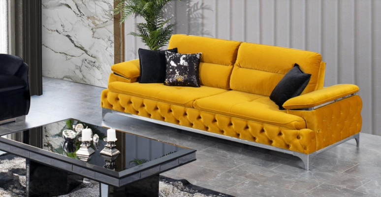 Sofas komplekts 3+3+1 sēdvietas dīvāns dīvāns Polster Garnitur Couchen audums