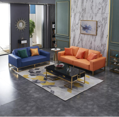 Sofa komplekts 3+2 sēdvietas dizaina polsterētās dīvānas modernas dīvānas