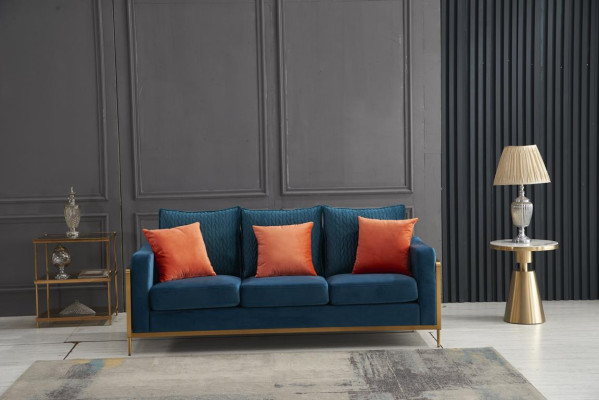 Sofas komplekts 3+2 sēdvietu dizaina dīvāni ar polsterējumu audumu atpūtas komplekti
