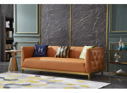 Dizainera dīvāns 3-vietīgs Moderns dīvāns Polster Sofas Designsofa trīsvietīgs