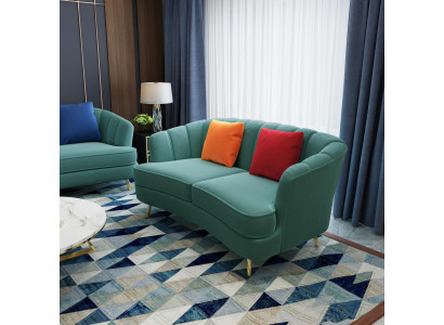 Divvietīga sofa 2 sēdvietu dizaina dīvāni ar polsteri, mūsdienīga sēdeklīne, auduma tekstila gults!