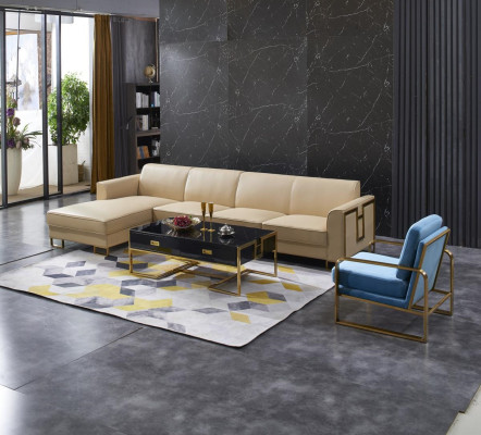 Dizaina dīvāns Sofa Couch stūra dīvāns ar atpūtni komplekts mājai