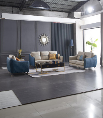 Dzīvojamās vietās dīvāns polster sofa kompletts dīvāns 3+2+1 galds piegalda galds