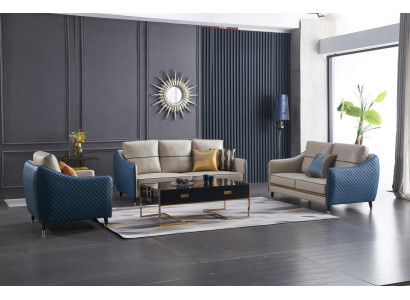 Sofas 3+1 sēdvietu komplekts dizains dekoru dīvānos polster couchen atpūtas āda
