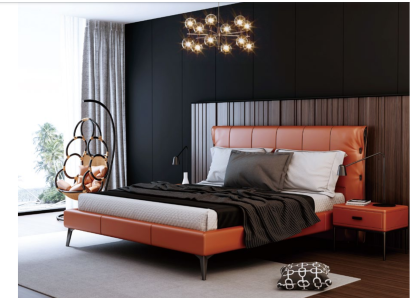 Divvietīga gulta Gulta Lauva Dizains Luksuss Polsterbett Dizaina gulta Tekstils